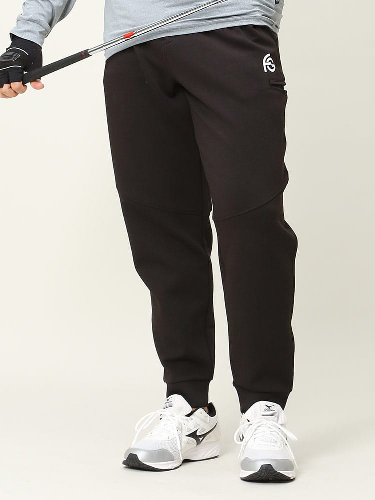 大きいサイズ メンズ FICCE GOLF (フィッチェゴルフ) ゴルフ ロゴ ノータック ジョガーパンツ