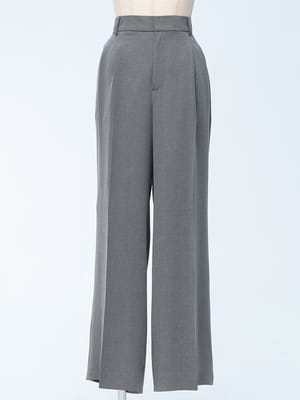 スラックス レディース 大きいサイズ 軽量 無地 ツータック パンツ theo dore セオドール