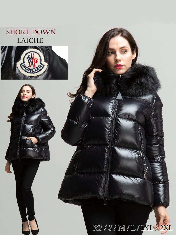 MONCLER モンクレール ファーフード ダウンジャケット Laiche ブランド レディース アウター ブルゾン ダウン MCLLAICHE1