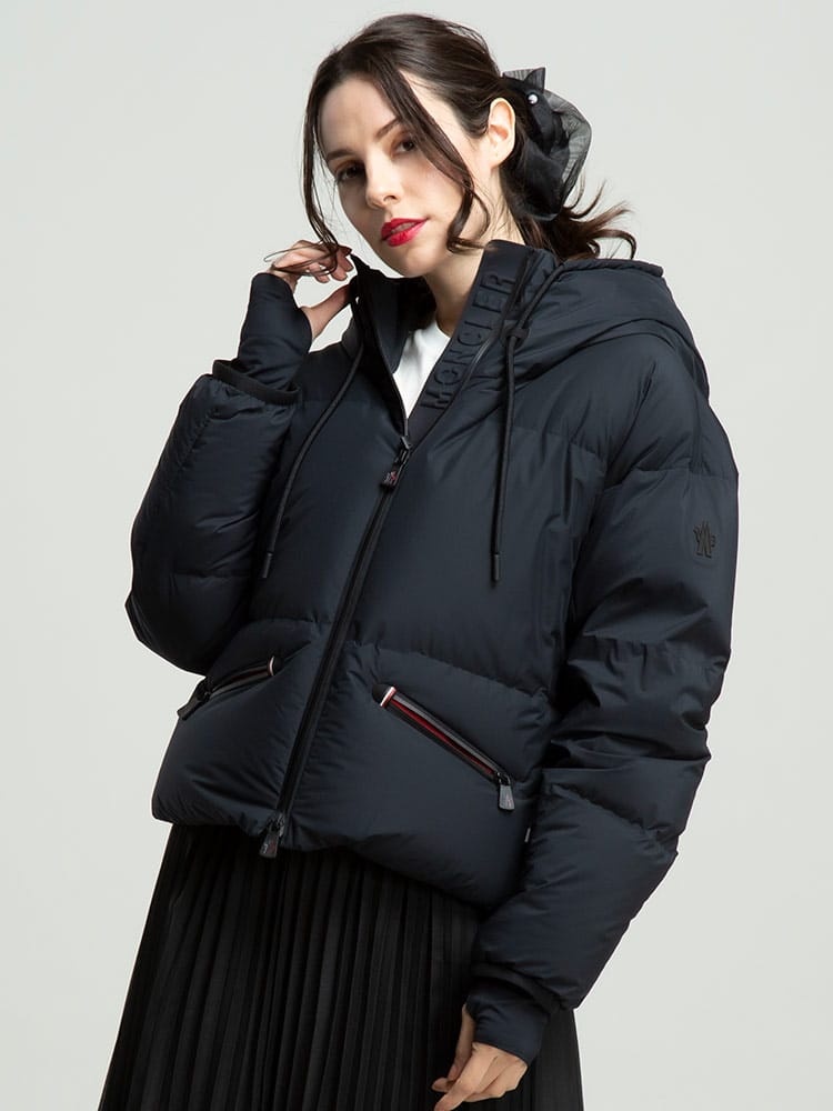 MONCLER GRENOBLE (モンクレール グルノーブル) フード フルジップ ダウンジャケット Allesaz MCLGNALLESAZ1 ブランド
