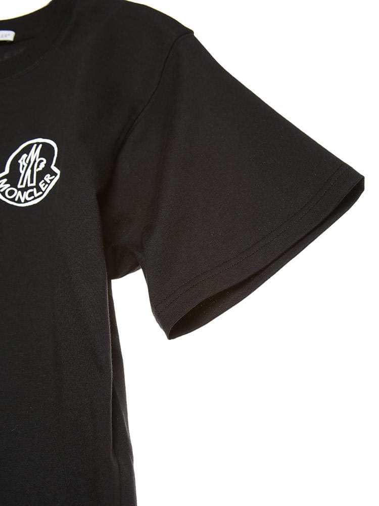 MONCLER (モンクレール) バックプリント ロゴ クルーネック 半袖 T 