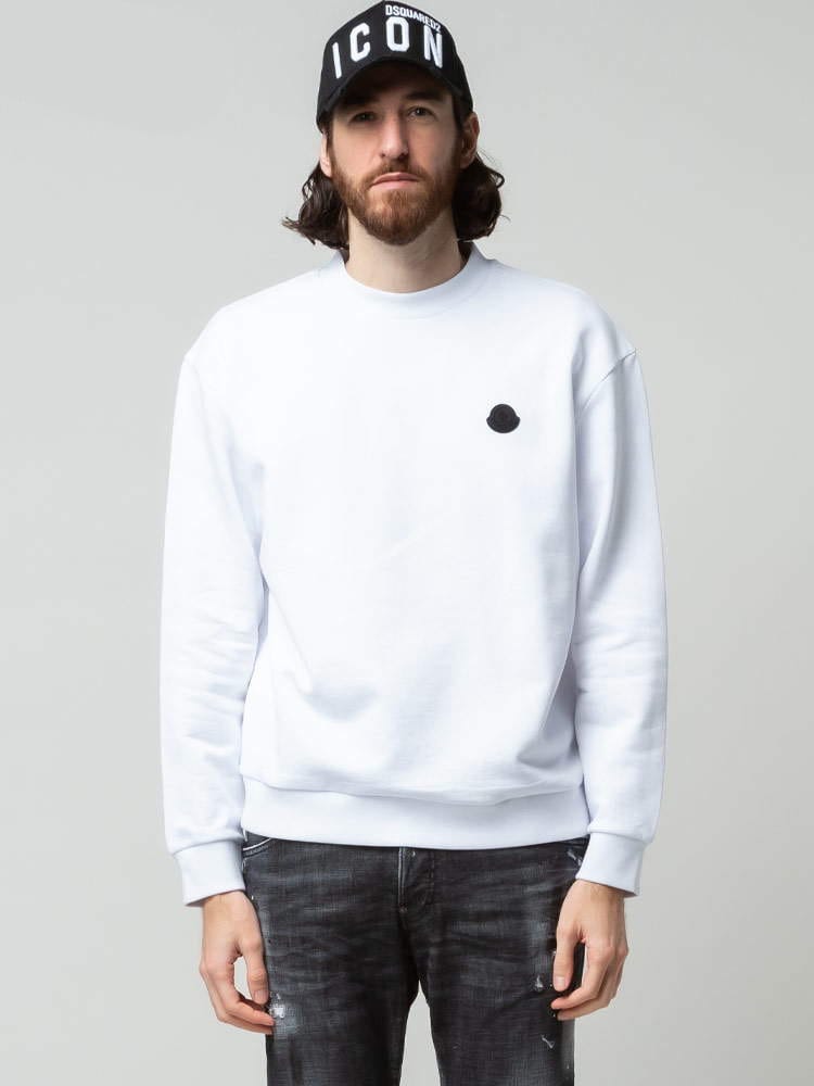 MONCLER (モンクレール) バックプリント クルーネック スウェットシャツ MC8G00031809KR メンズ