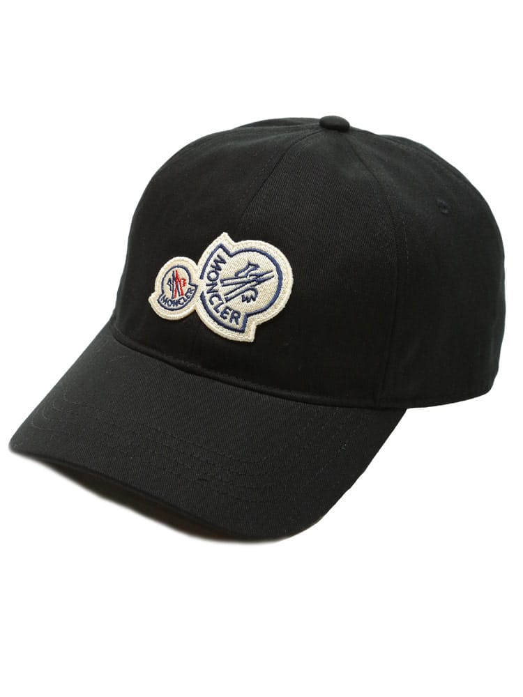 MONCLER モンクレール メンズ ブランド キャップ W ワッペン コットン 帽子 MC3B0001904863