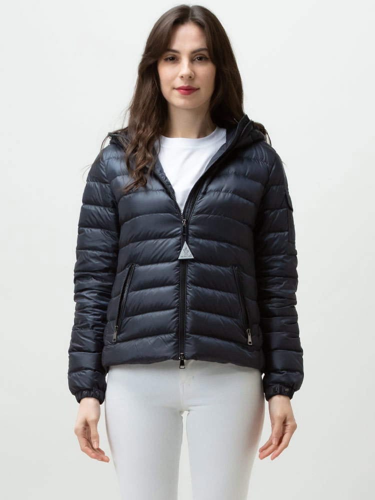 MONCLER (モンクレール) フード フルジップ ダウンジャケット Bles MCLBLES2 レディース ブランド