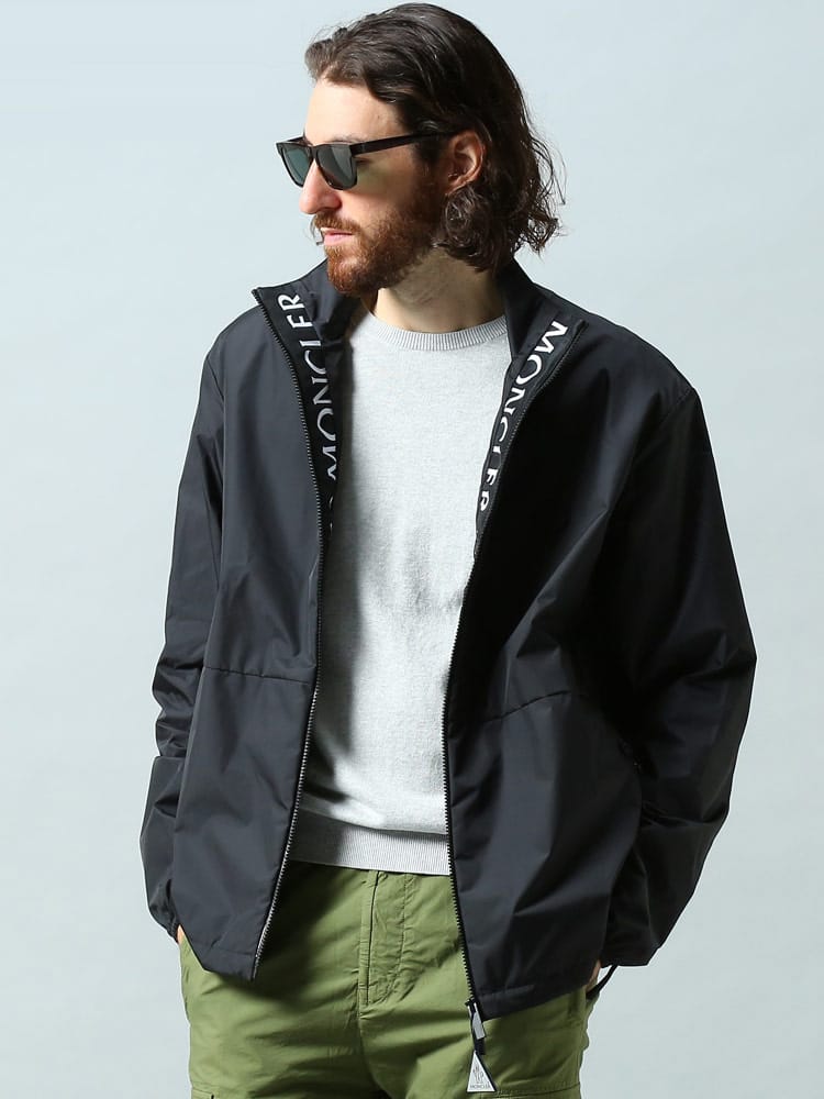 MONCLER モンクレール メンズ ナイロン ジャケット 薄手 ロゴ アウター 撥水 ブランド Gennai MCGENNAI2 ナイロンジャケット