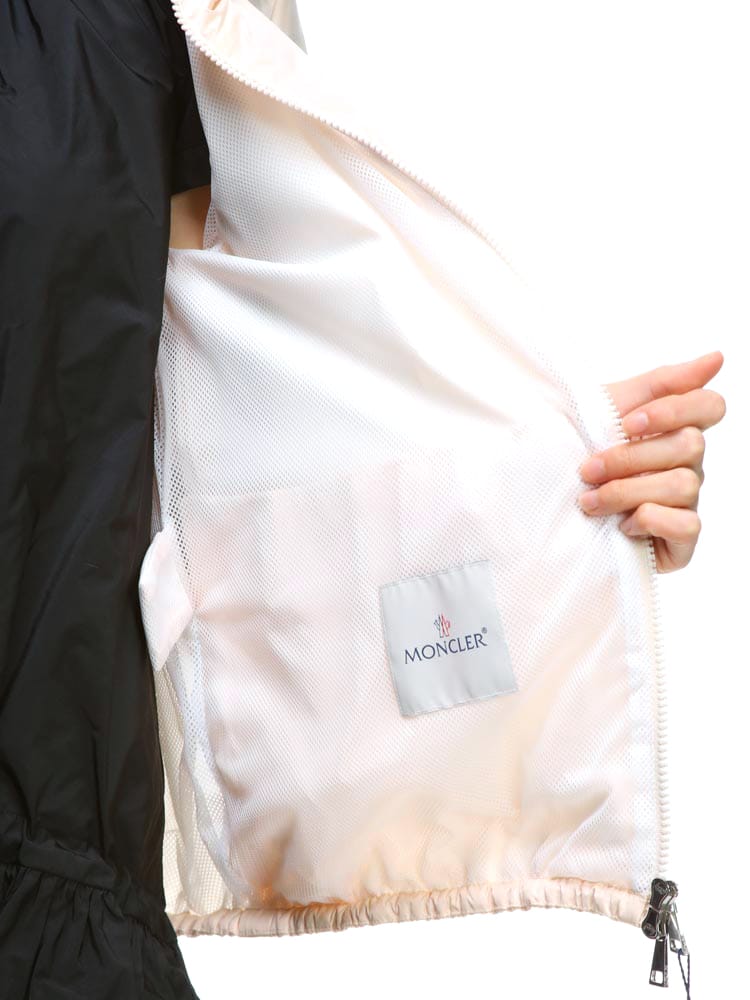 MONCLER モンクレール レディース ナイロン コート フリル フード 