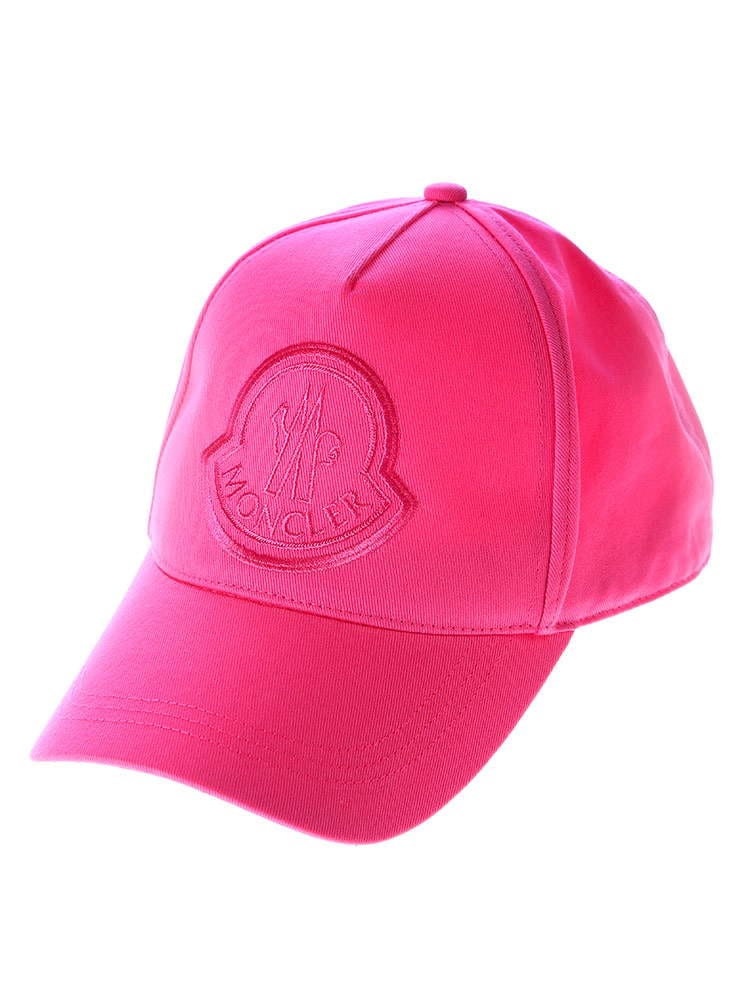 MONCLER モンクレール コットン BIGマーク ロゴ キャップ レディース ユニセックス 帽子 MCL3B00047V0147