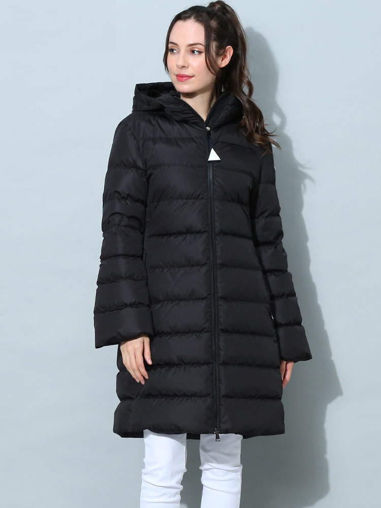 モンクレール レディース ダウン MONCLER ブランド ダウンジャケット アウター コート ロング ベルト ロゴ Dombes レギュラーフィット MCLDOMBES2