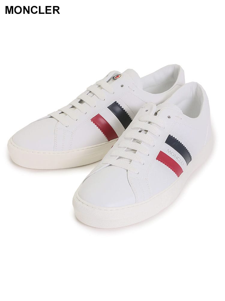 MONCLER (モンクレール) ラインロゴ ローカットスニーカー NEW MONACO MC4M0027601A9A ブランド メンズ 男性 シューズ