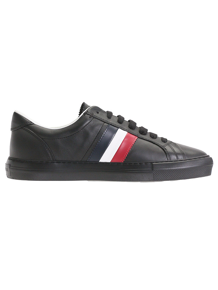 MONCLER (モンクレール) ラインロゴ ローカットスニーカー NEW MONACO ...