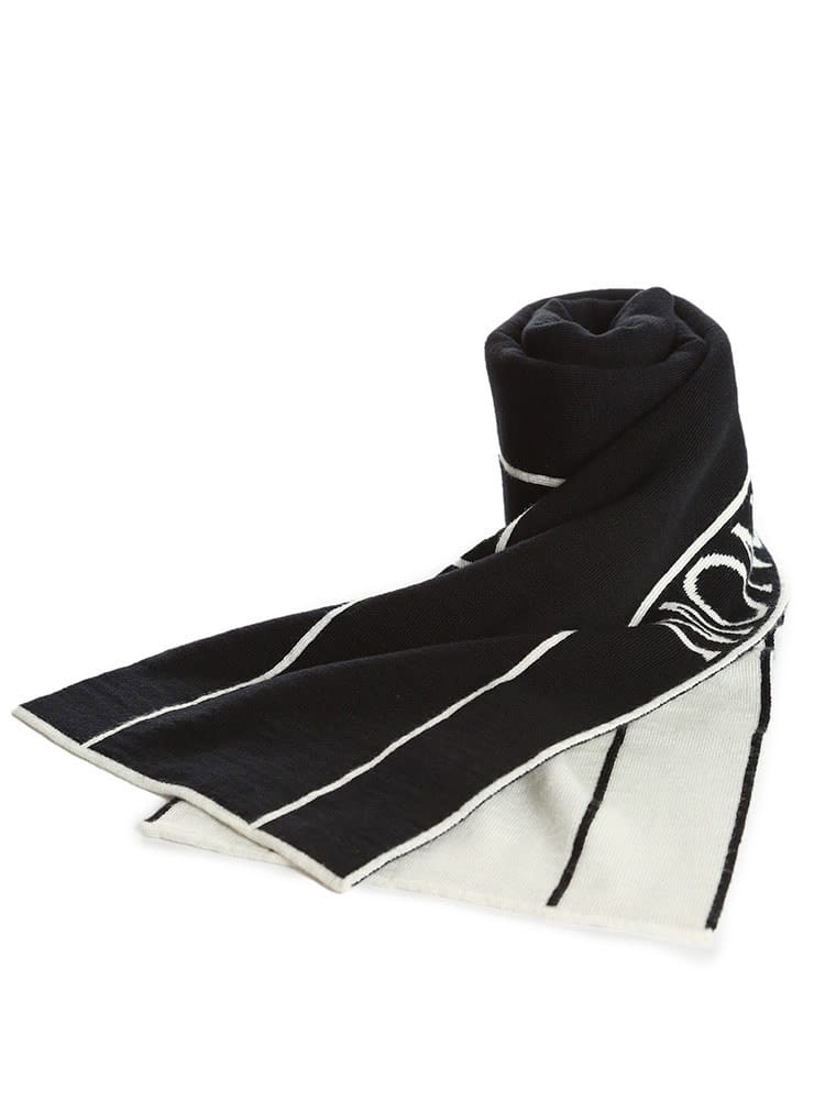 モンクレール レディース マフラー MONCLER ブランド ストール ロゴ ウール 羊毛100％ MCL3C00007M113