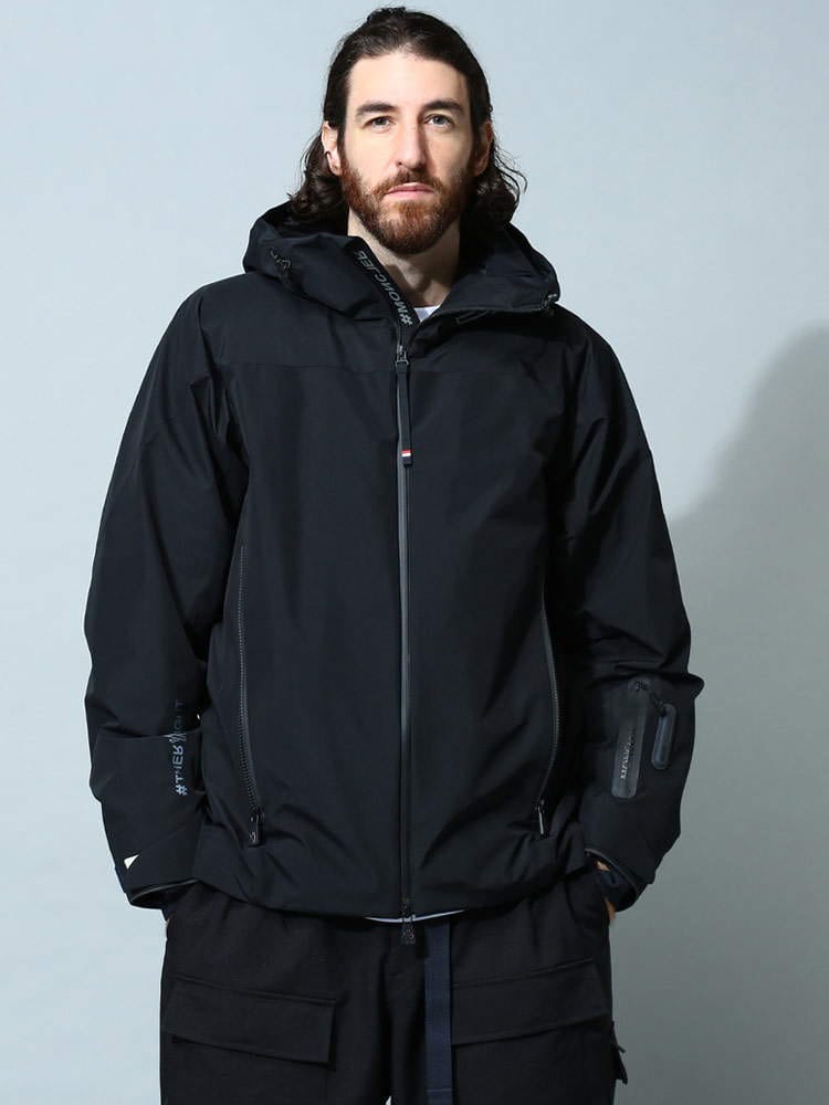 MONCLER (モンクレール) フード フルジップ ダウンジャケット GORE-TEX 