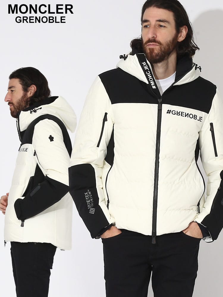 MONCLER (モンクレール) フード フルジップ ダウンジャケット GORE-TEX 