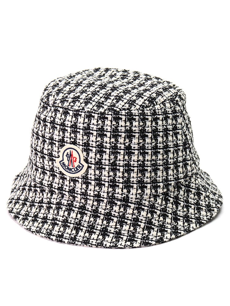MONCLER (モンクレール) ツイード バケットハット レディース ブランド 