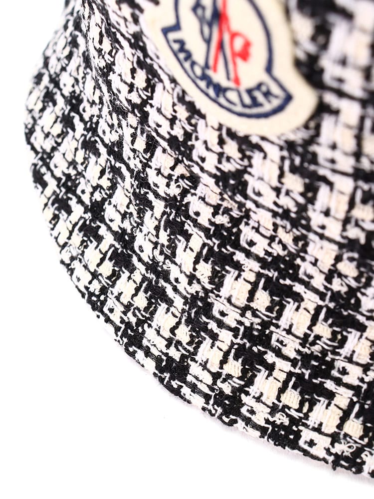 MONCLER (モンクレール) ツイード バケットハット レディース ブランド 