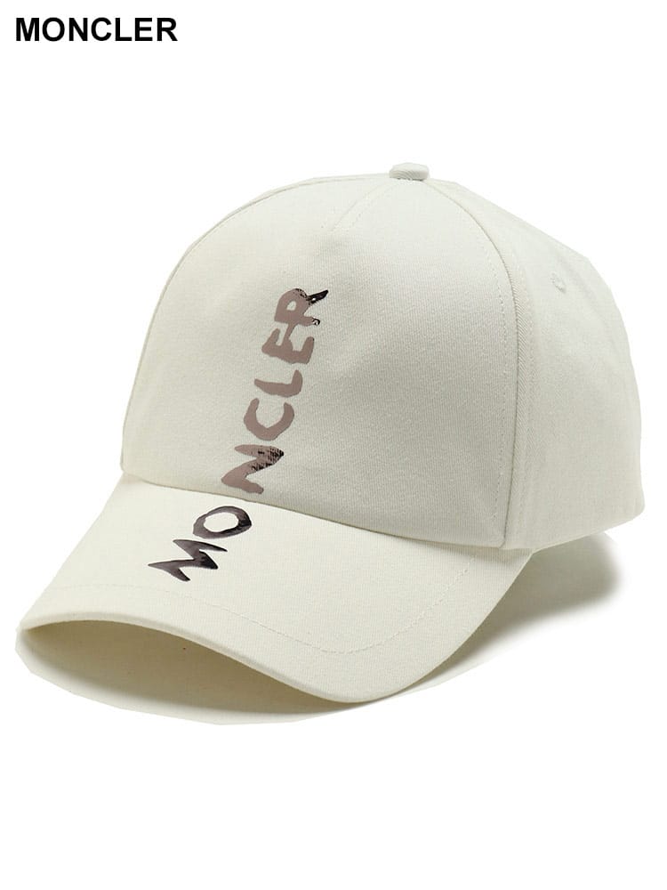 MONCLER (モンクレール) 縦ロゴ コットン キャップ MCL3B00022OUO82レディース ブランド