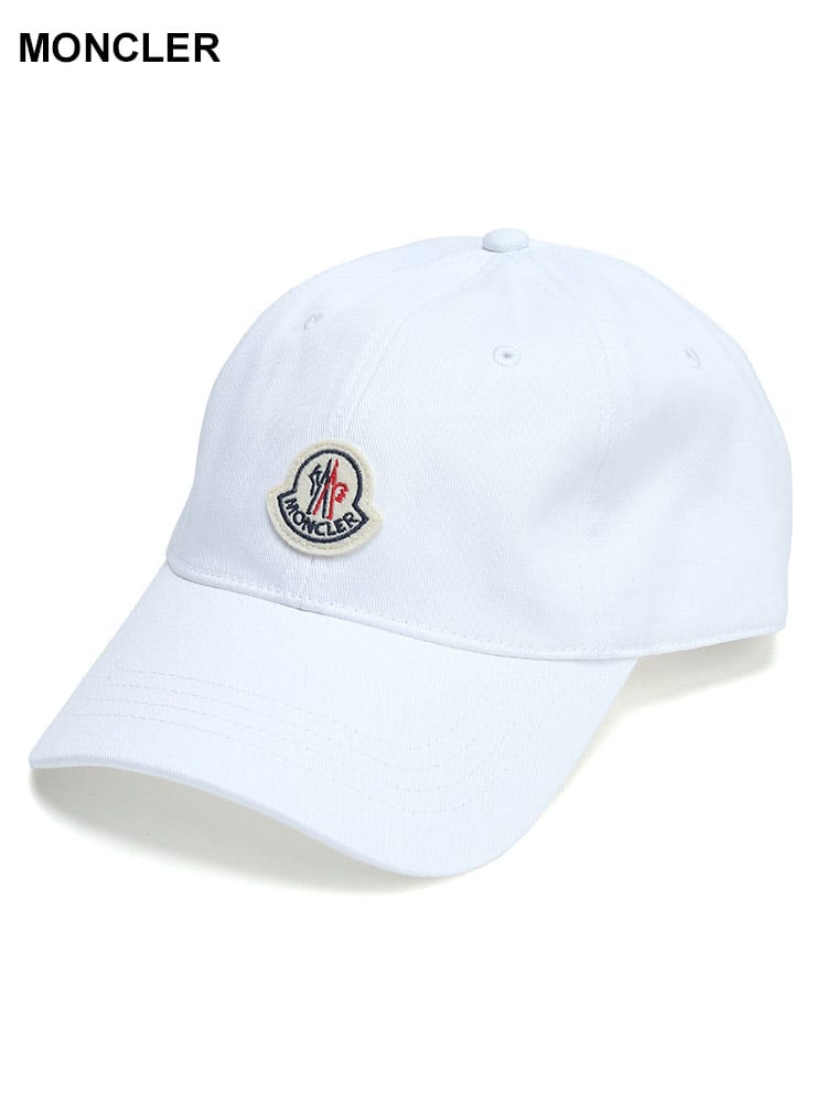 MONCLER (モンクレール) コットン ワンポイント キャップ MC3B00035V0090 メンズ ブランド