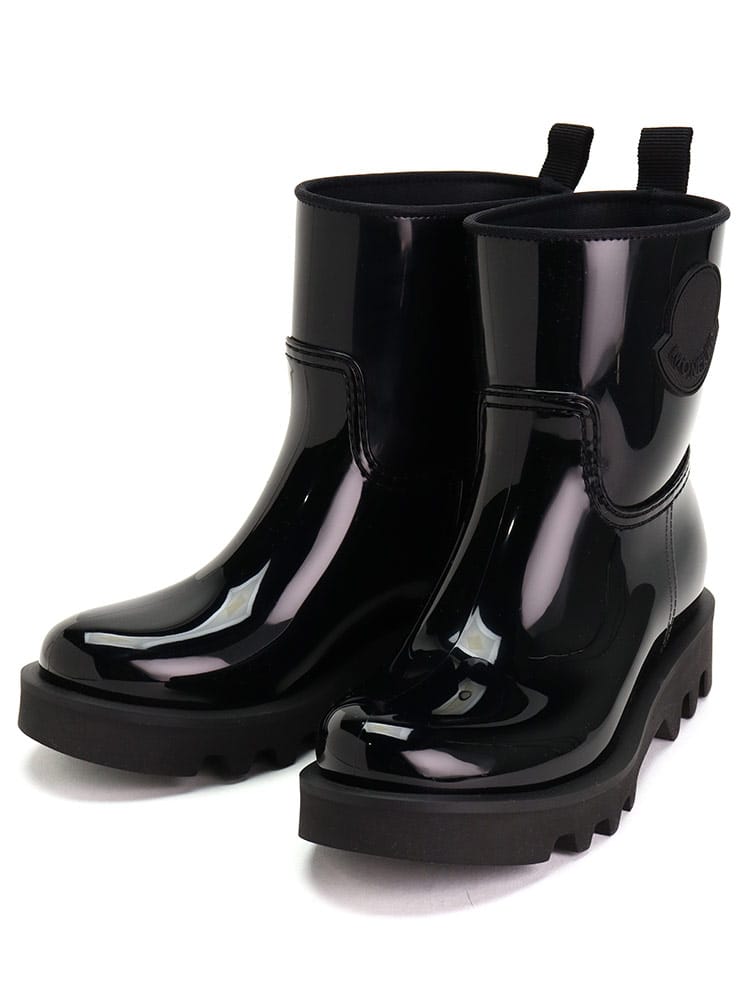 MONCLER (モンクレール) ワンポイントロゴ レインブーツ Ginette レディース ブランド MCL4G00010M1686