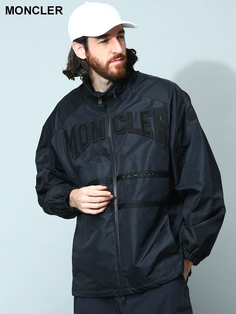 MONCLER (モンクレール) フード収納 フルジップ ウインドブレーカー メンズ ブランド COPERNICUS MCCOPERNICUS3