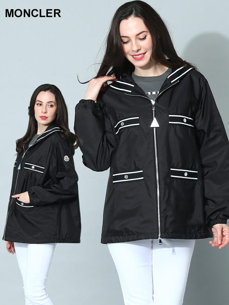MONCLER (モンクレール) ナイロン フルジップ ジャケット Chatel MCLCHATEL3 レディース ブランド