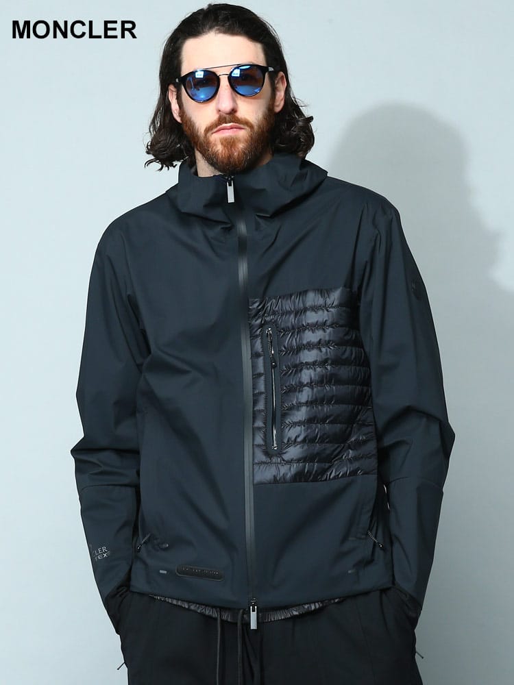 MONCLER (モンクレール) 切り替え フルジップ ウインドブレーカー DABIH メンズ ブランド MCDABIH3