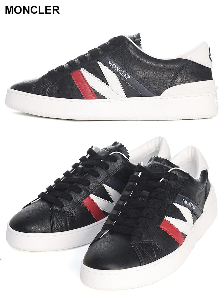 MONCLER (モンクレール) Mロゴ ローカットスニーカー Monaco MC4M00290M3126 メンズ ブランド
