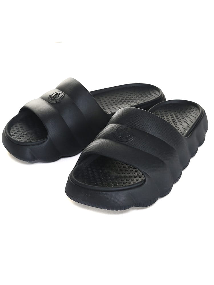 MONCLER (モンクレール) ロゴ スライドサンダル Lilo MC4C00010M2559 メンズ ブランド