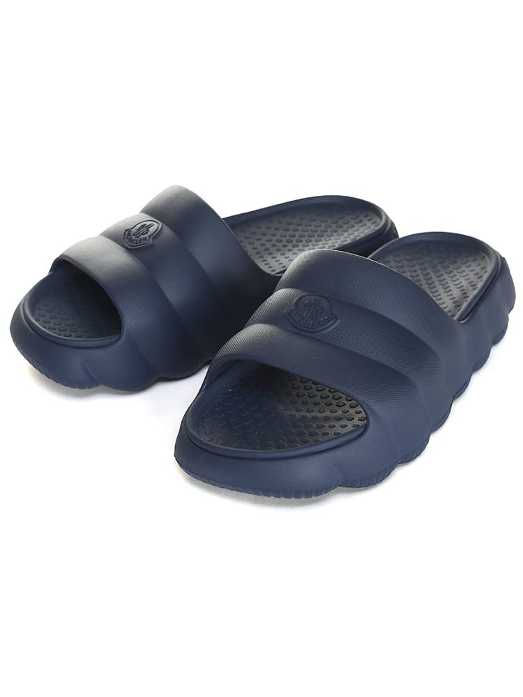 MONCLER (モンクレール) ロゴ スライドサンダル Lilo MC4C00010M2559 メンズ ブランド