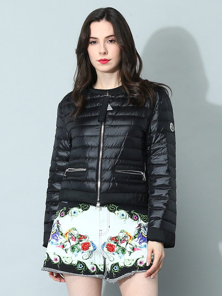 MONCLER (モンクレール) フルジップ ライトダウン ジャケット Remoulis MCLREMOULIS3 ブランド レディース