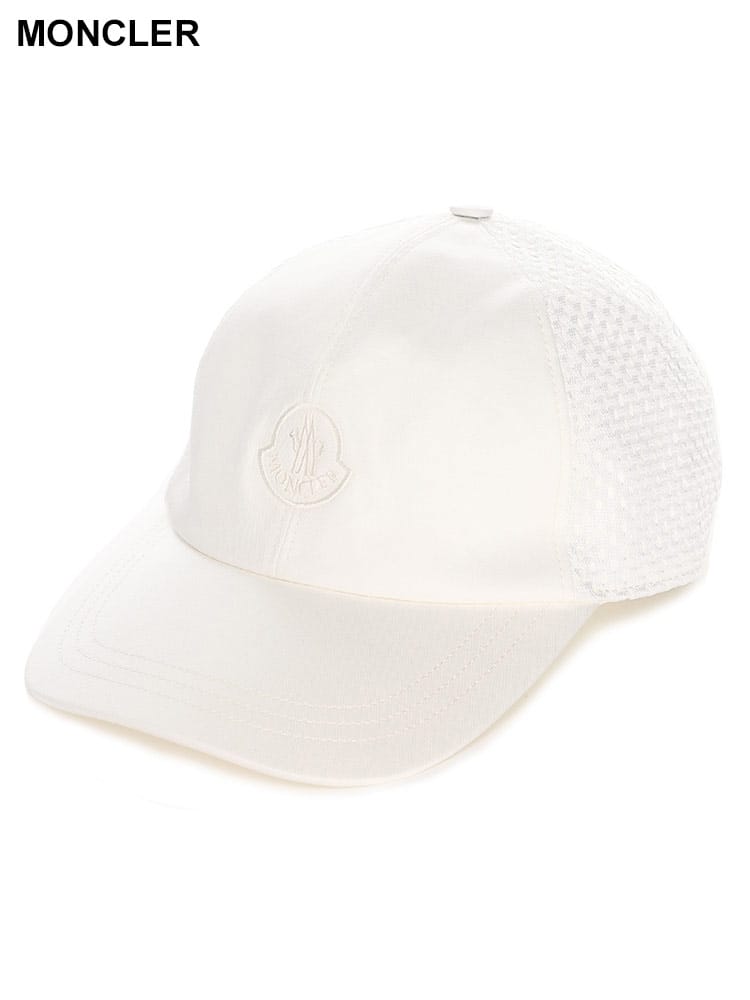 MONCLER (モンクレール) ワッペン メッシュ切り替え キャップ 