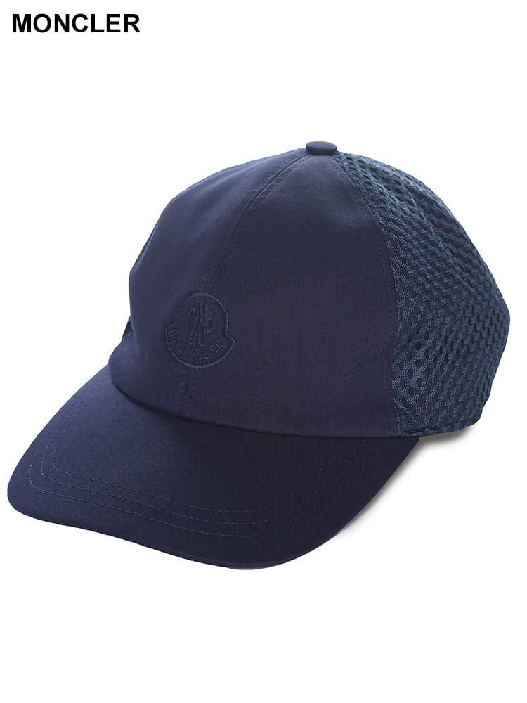 MONCLER (モンクレール) ワッペン メッシュ切り替え キャップ 