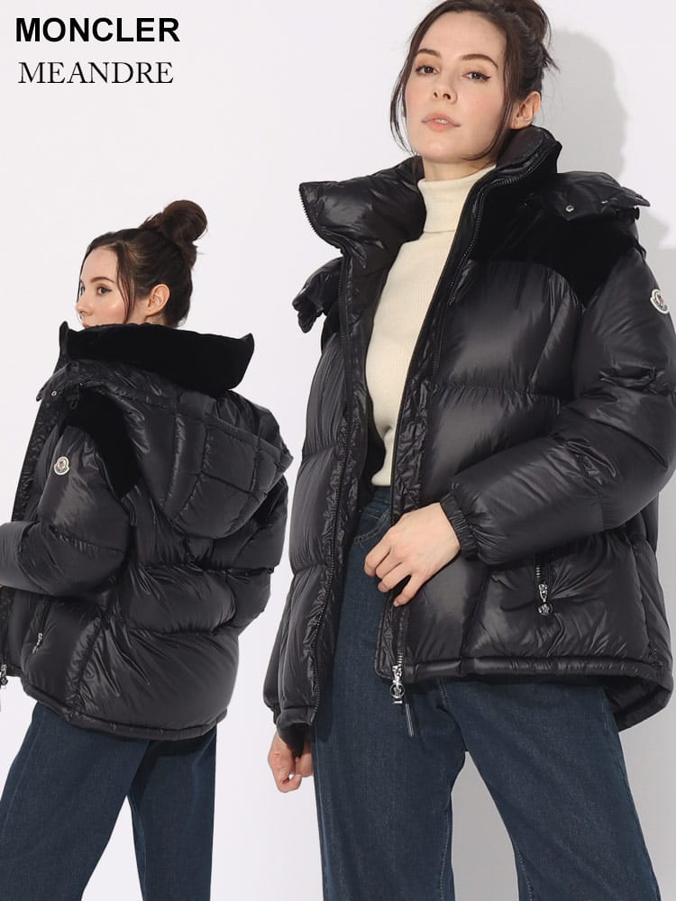 MONCLER (モンクレール) フード着脱 切り替え フルジップ ダウン 