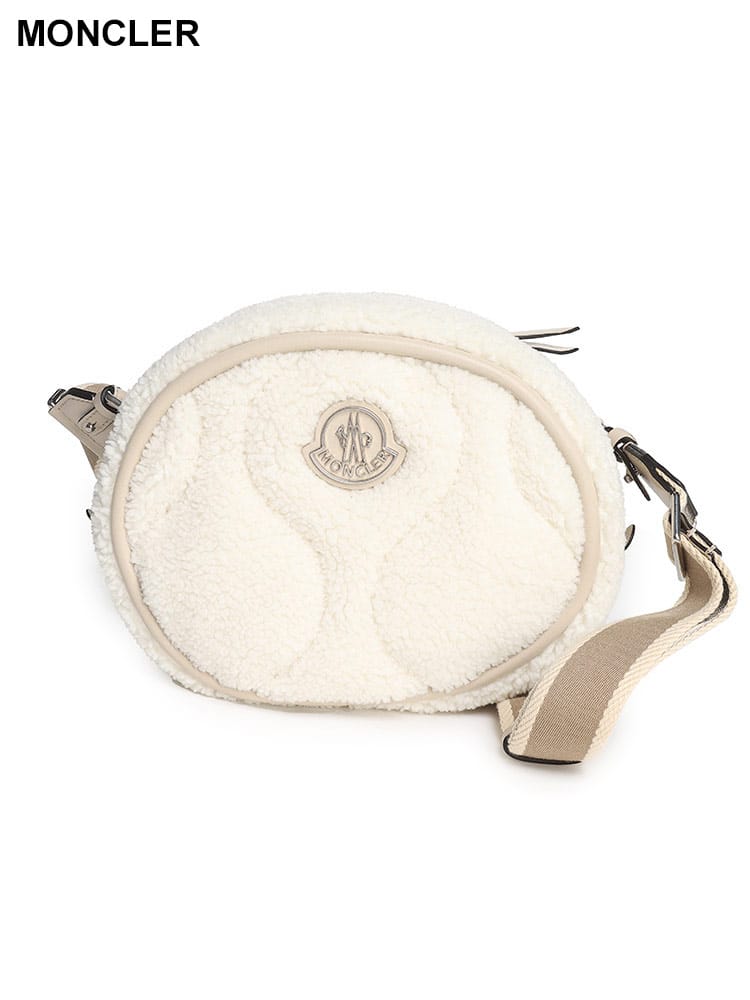 MONCLER (モンクレール) ボア キルティング クロスボディバッグ  