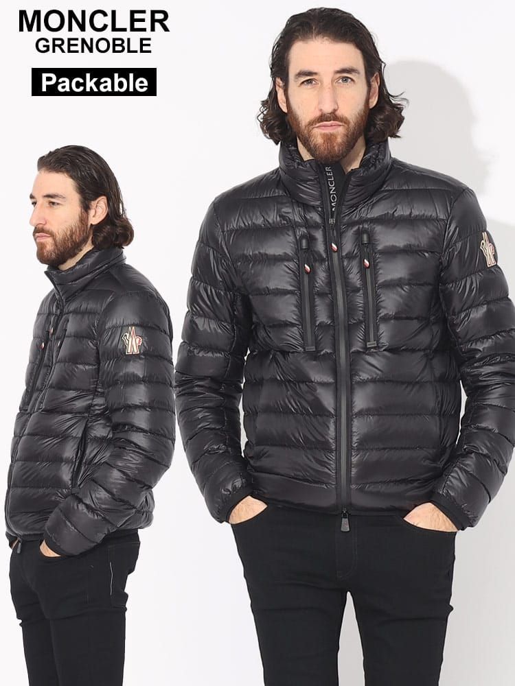 MONCLER (モンクレール) ロゴ スタンド フルジップ ダウンジャケット MCGNHERS3 ブランド メンズ 男性 アウター