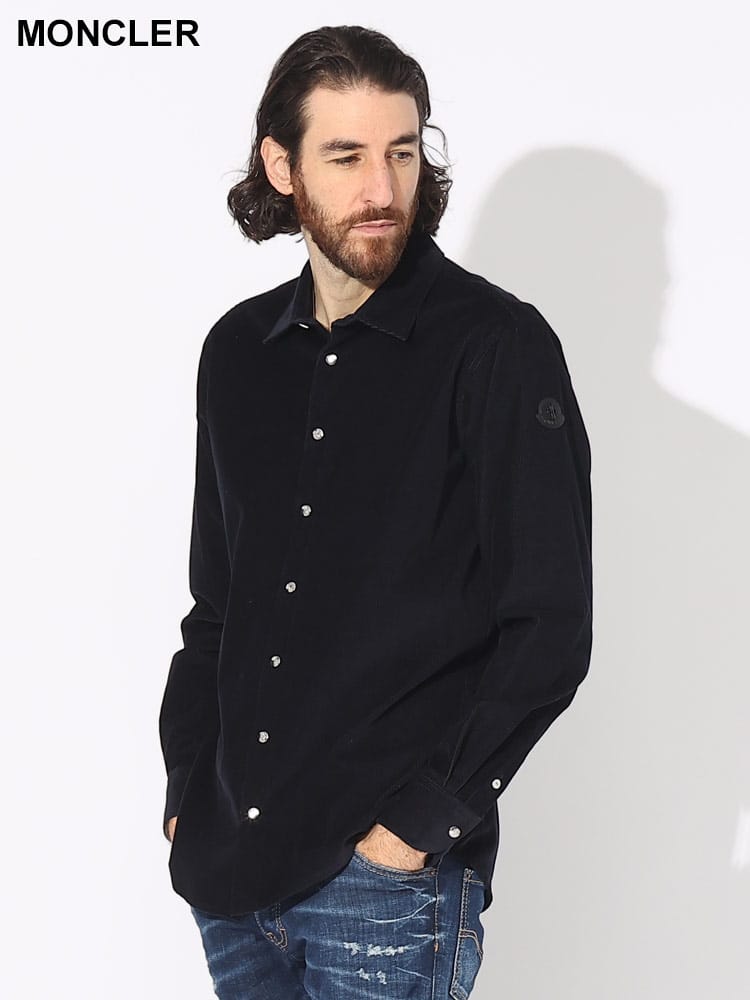 MONCLER (モンクレール) コーデュロイ 長袖 シャツ MC2F00007549H4 ブランド メンズ 男性 トップス