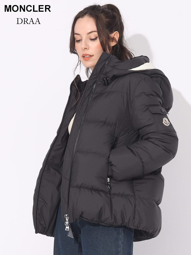 MONCLER (モンクレール) フードライン フルジップ ダウンジャケット MCLDRAA3 ブランド レディース アウター