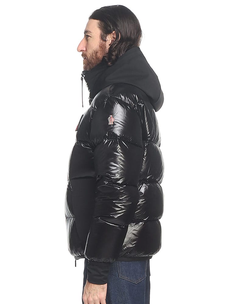 MONCLER (モンクレール) 胸ワッペン フルジップ ダウンジャケット 