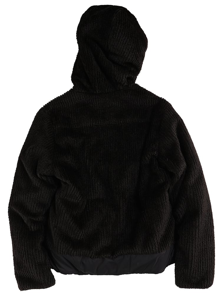 MONCLER (モンクレール) リバーシブル ベルベットテディ フルジップ 