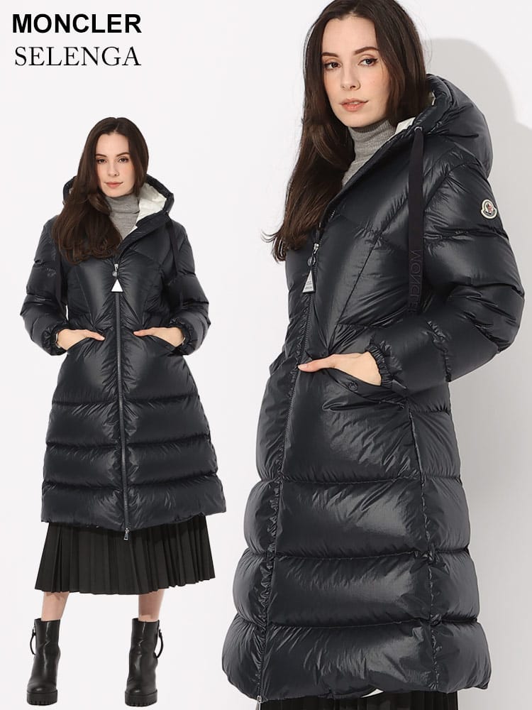 MONCLER (モンクレール) ロゴコード フルジップ SELENGA ダウンコート 