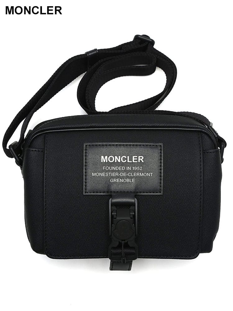 MONCLER (モンクレール) コーディングキャンバス クロスボディーバッグ 