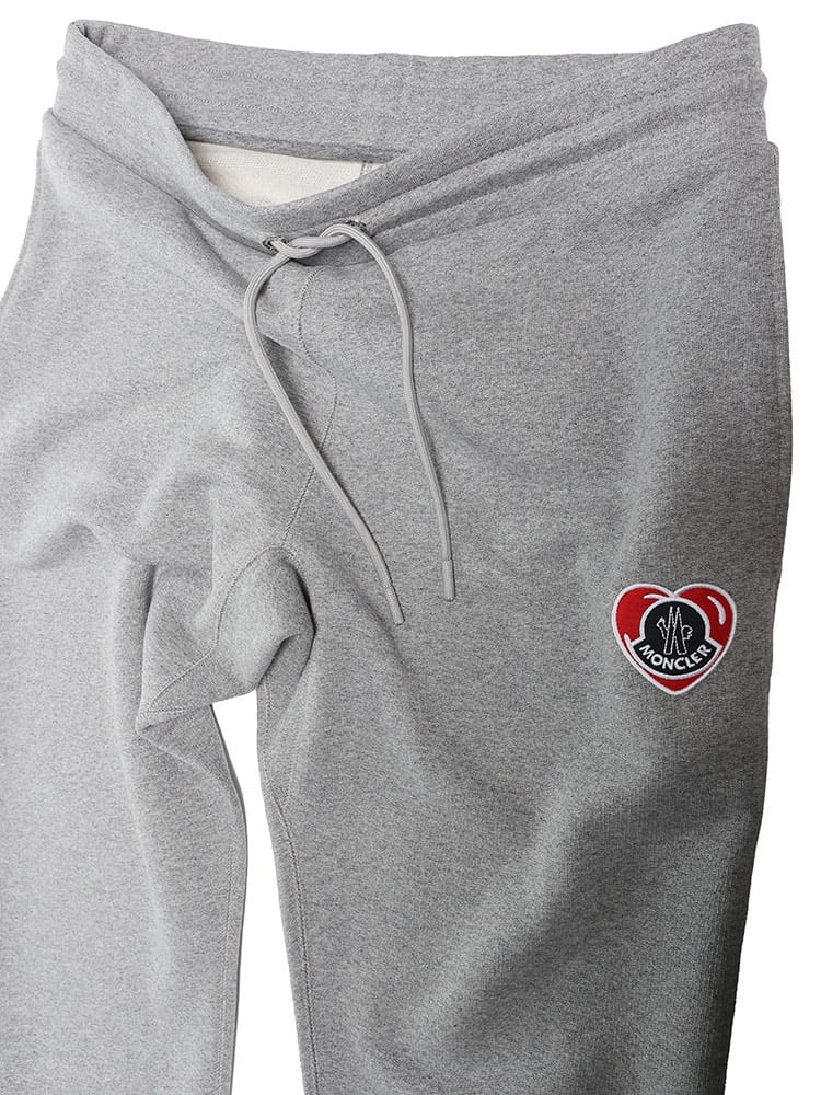 MONCLER (モンクレール) 裏毛 ハートワッペン ウエストコード 
