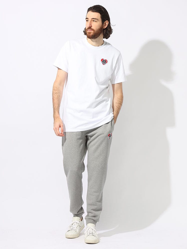 MONCLER (モンクレール) 裏毛 ハートワッペン ウエストコード 