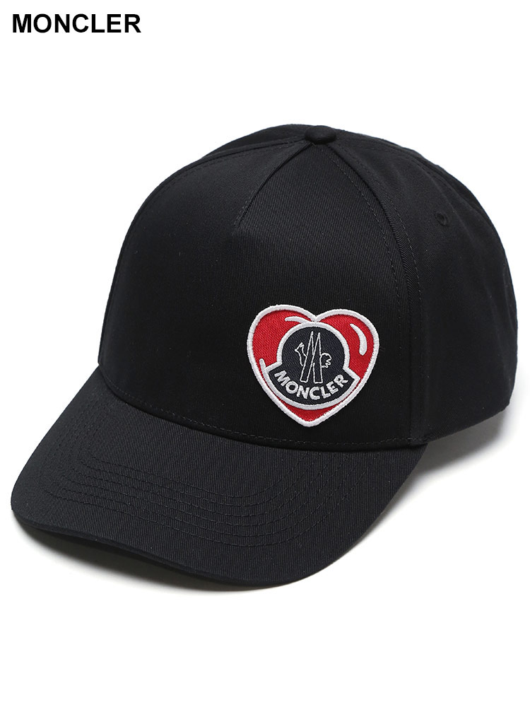 MONCLER (モンクレール) ハートロゴワッペン キャップ MC3B000320U162 ブランド メンズ 男性 帽子