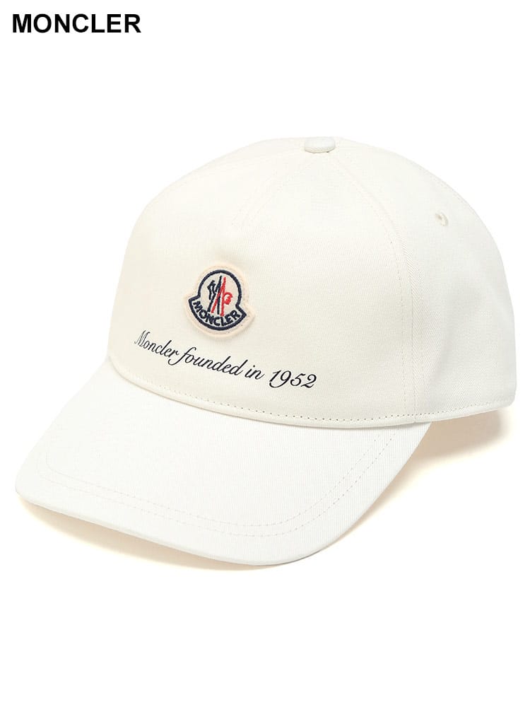 MONCLER (モンクレール) コットンギャバジン レターロゴ キャップ MC3B000020U162 ブランド メンズ 男性 帽子