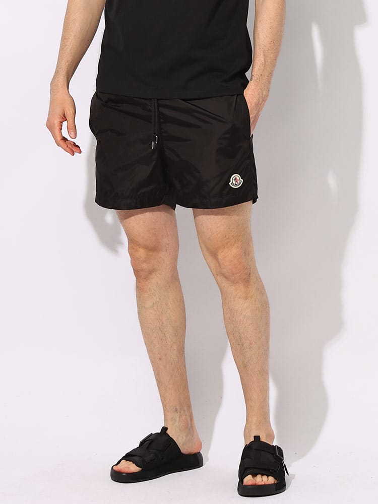 MONCLER (モンクレール) ジッパー付きバックポケット ナイロン 