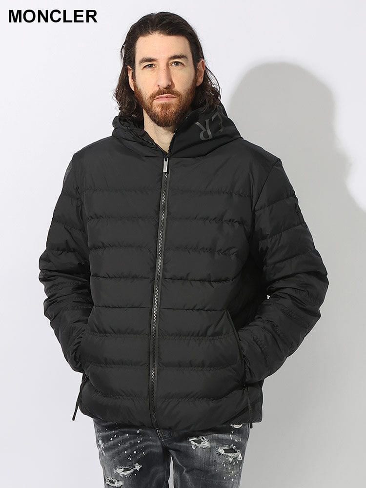 MONCLER  (モンクレール) 撥水 フード反射ロゴ ダウンジャケット ライトダウン VERNASCA ベルナスカ MCVERNASCA4 ブランド メンズ 男性 アウター