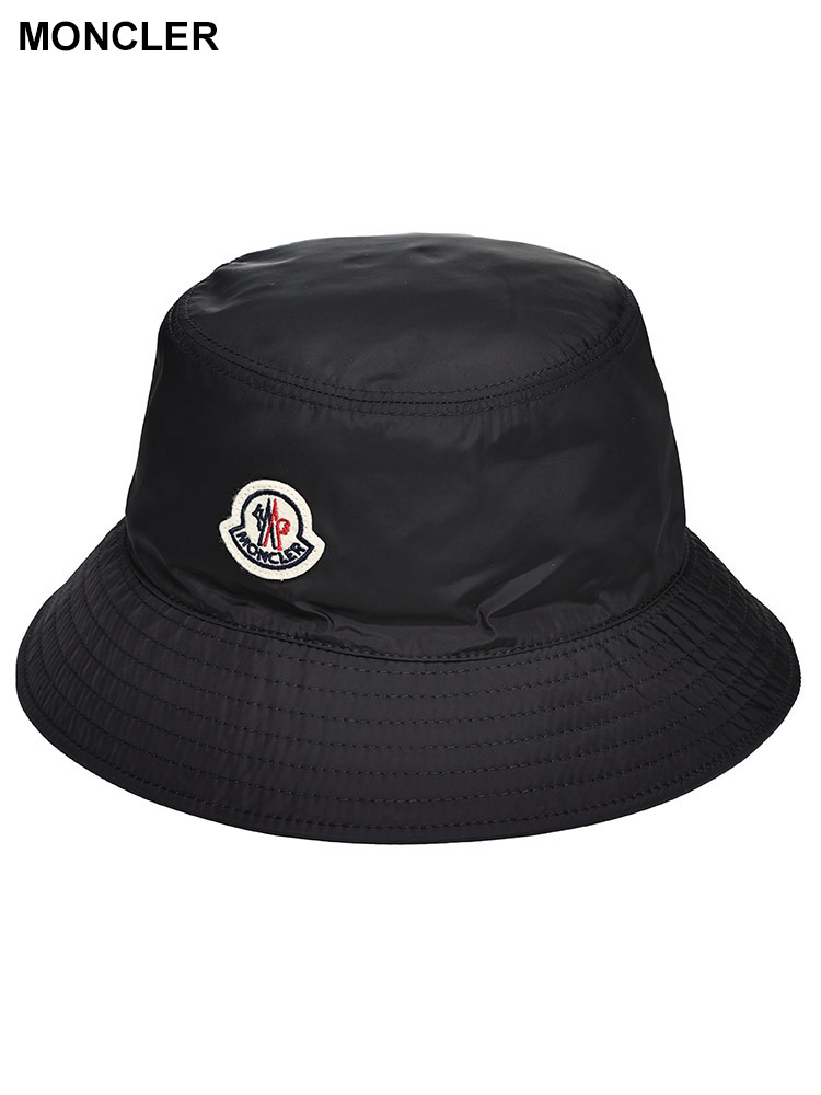 MONCLER ロゴ バケットハット帽子