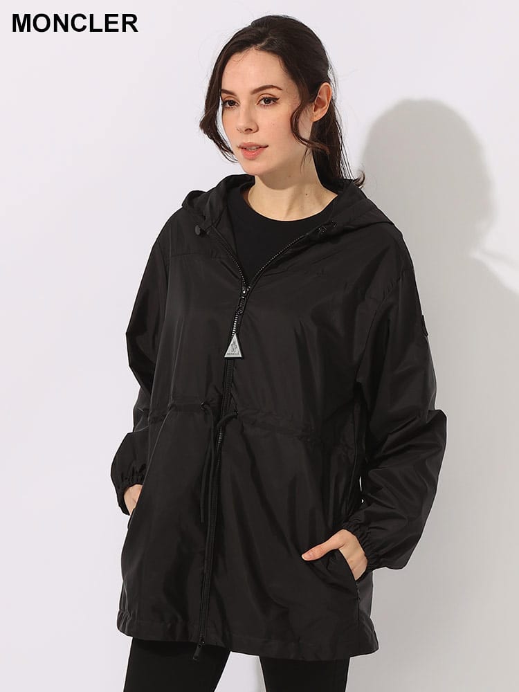 MONCLER (モンクレール) 撥水 ナイロン ウエストコード ライトジャケット MCLFILIRA4