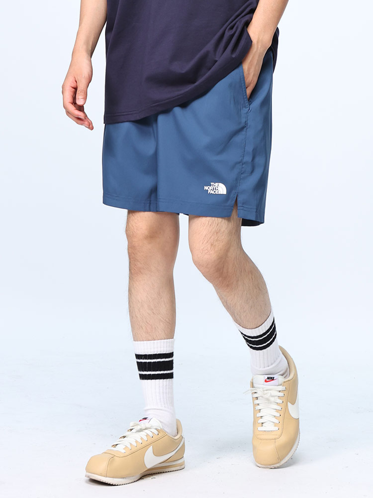 THE NORTH FACE (ザ ノースフェイス) 速乾 ロゴ ジッパー付きポケット ショートパンツ M 24/7 SHORT-EU NF0A3O1B