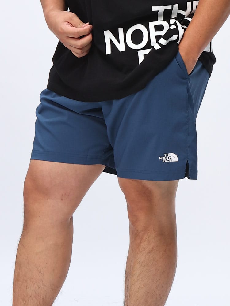 ショートパンツ ワンポイント ウエストゴム M 24/7 SHORT-EU FLASHDRY NF0A301BD22 短パン スポーツ 大きいサイズ メンズ